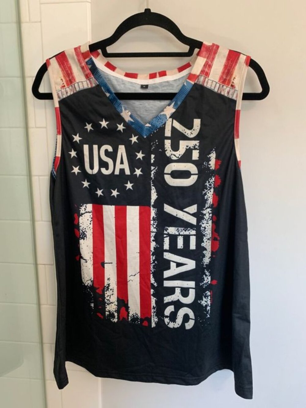 250 Years of American Independence Day US Flag 4th of July Patriotic Tank Top